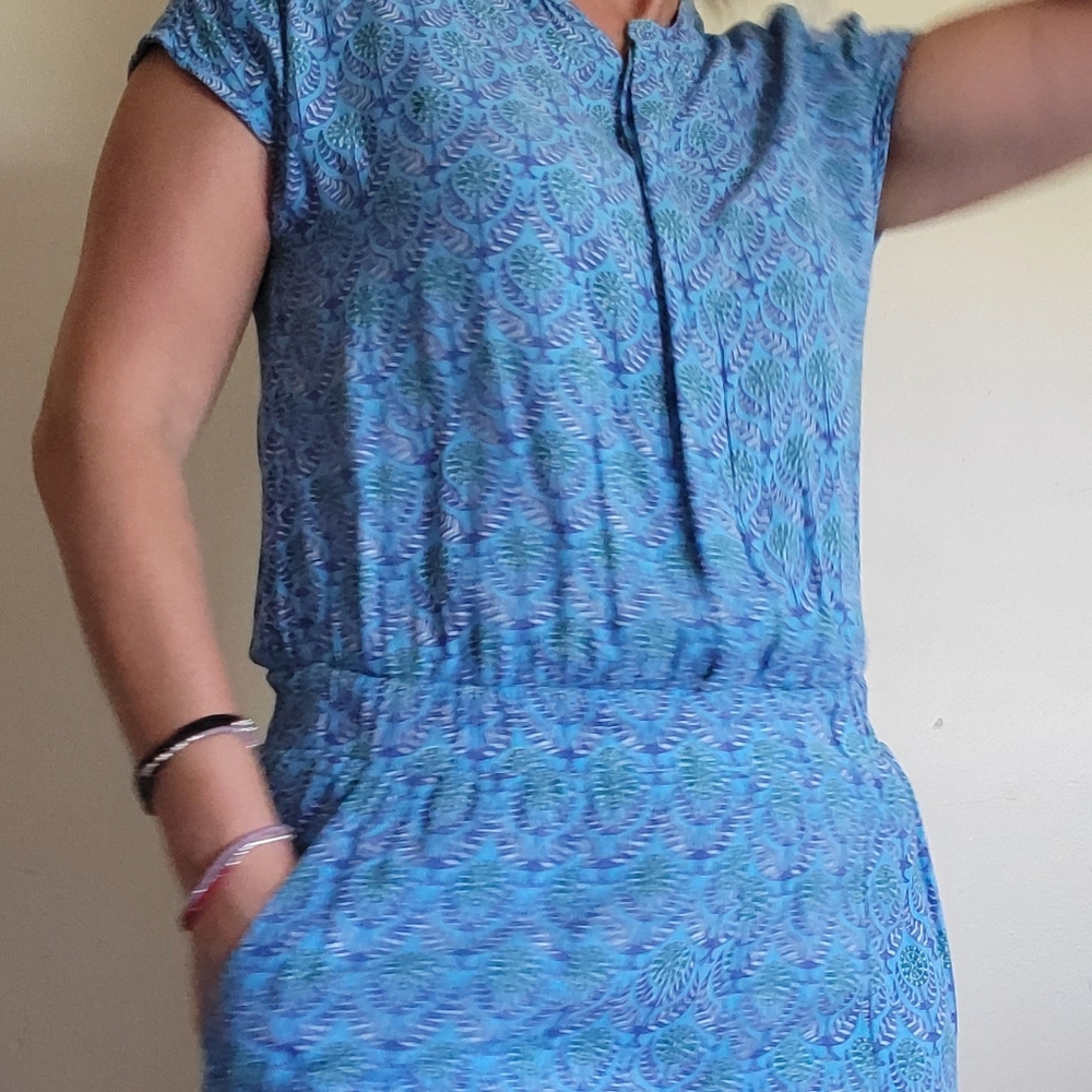 House of Pom printed romper size medium